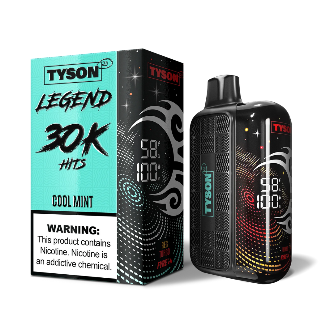 Cool Mint Mike Tyson 2.0 Legend 30K Disposable Vape 